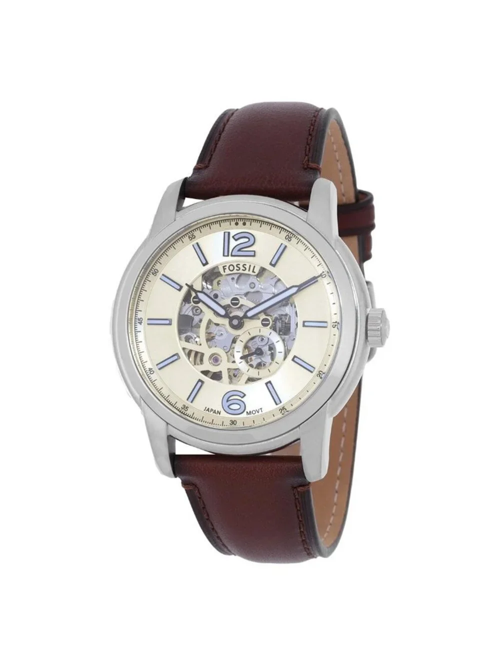 NWT Fossil Heritage Automatic Cream Dial Men's Watch